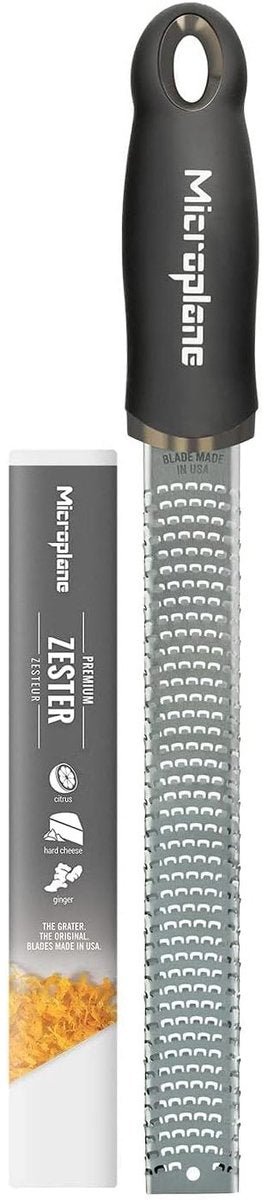 Microplane - rasp premium classic - fijn - zwart