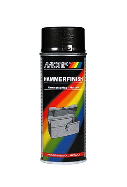 Peinture en aérosol Motip 400 Ml Hammertone Anthracite