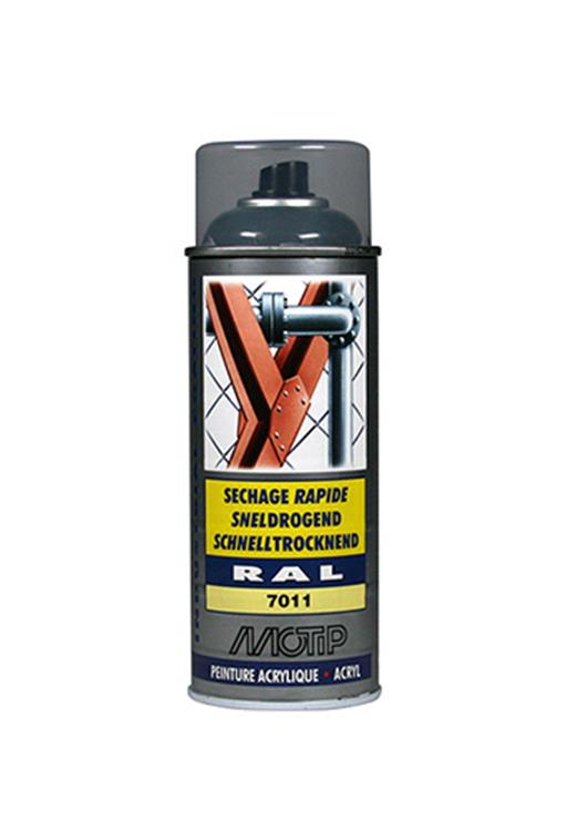 Motip 1051624 - ind. ral 7011 staalgrijs spuitbus 400 ml | 1 stuks