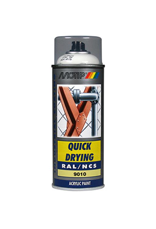 Industrieel RAL9010 400 ml. Motip