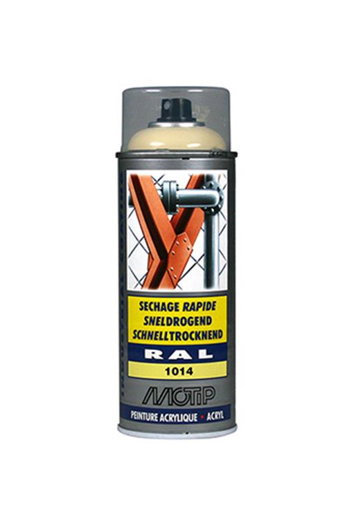 Motip 1051650 - ind. ral 1014 ivoor wit spuitbus 400 ml | 1 stuks