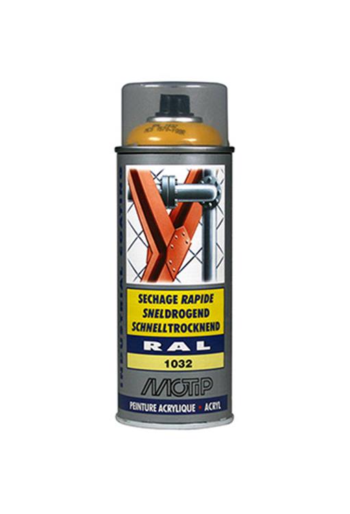 Motip 1051651 - ind. ral 1032 brem geel spuitbus 400 ml | 1 stuks