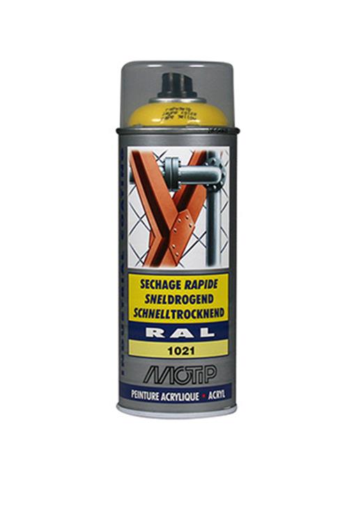 Motip 1051663 - ind. ral 1021 koolzaad geel spuitbus 400 ml | 1 stuks