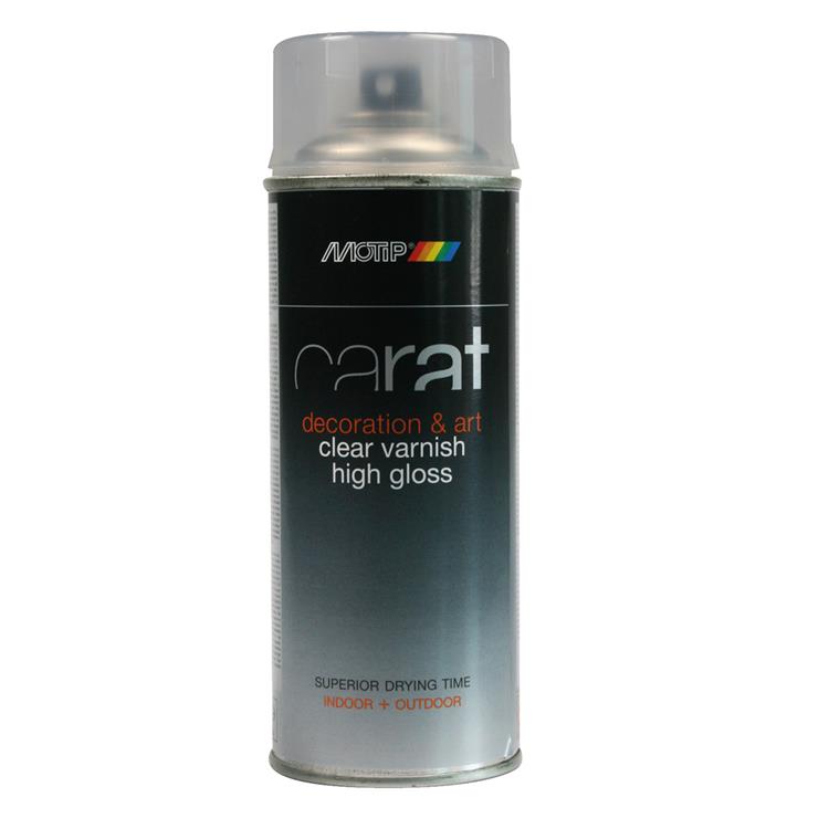 Motip 1051956 - carat clear varnish high glossspuitbus 400 ml | 1 stuks