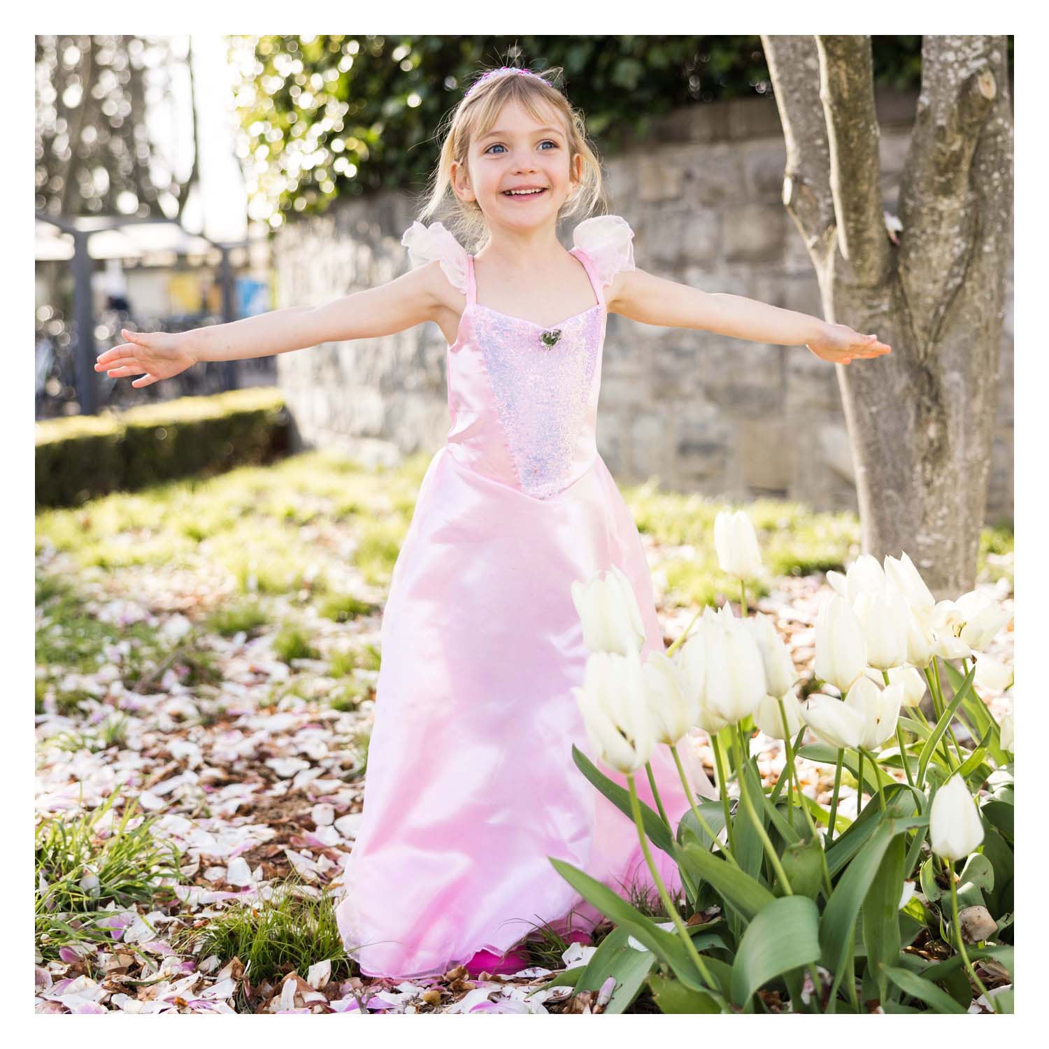 Great pretenders verkleedjurk prinses roze - 5-6 jaar