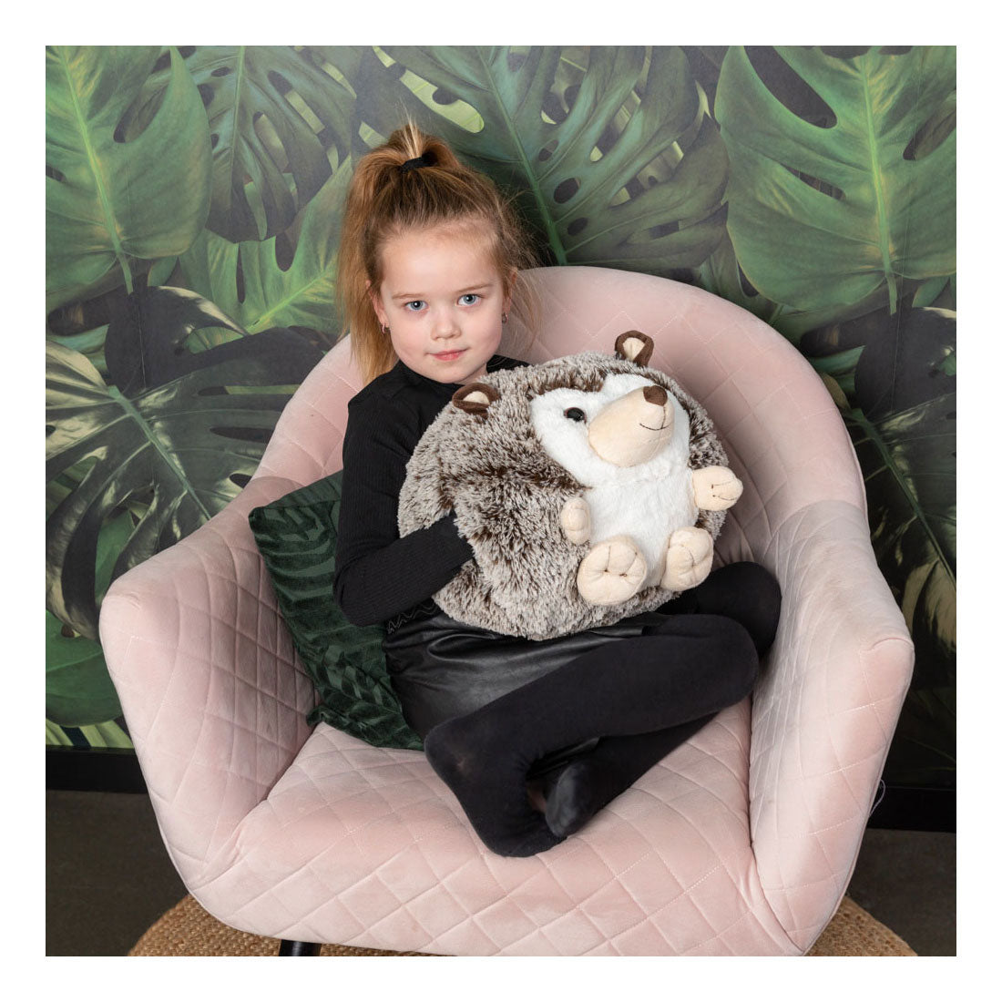 Noxxiez handwarmer knuffelkussen egel