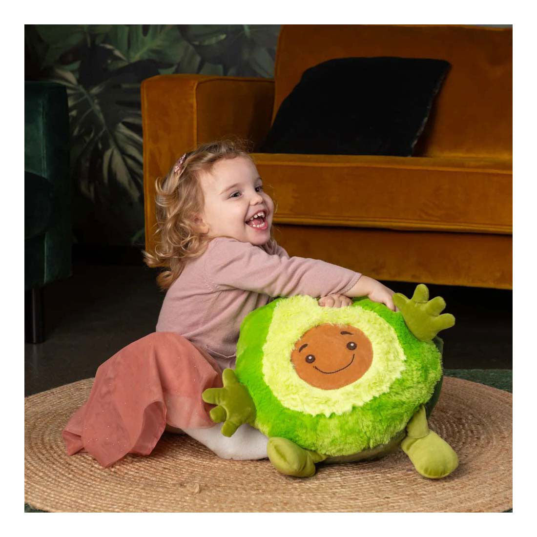 Noxxiez handwarmer knuffelkussen advocado