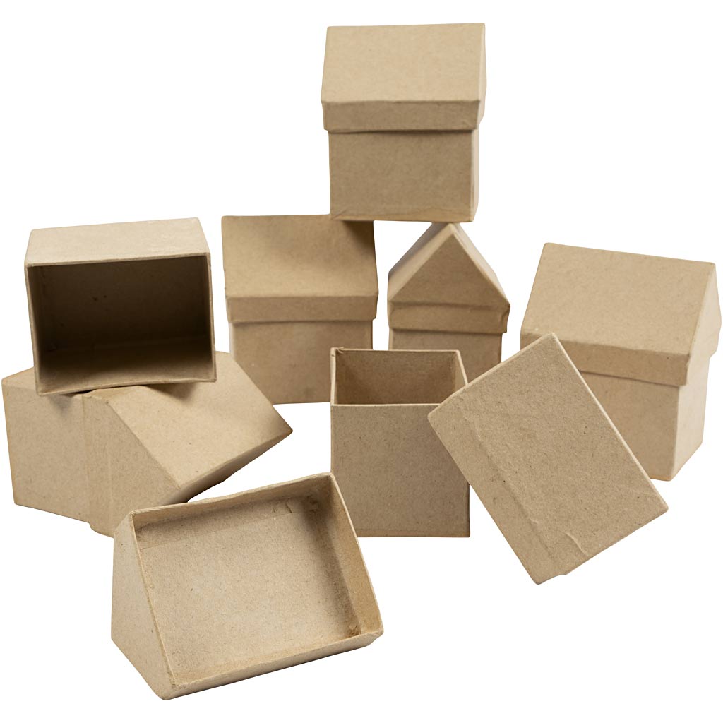 Huizen Papier-maché, 20st.