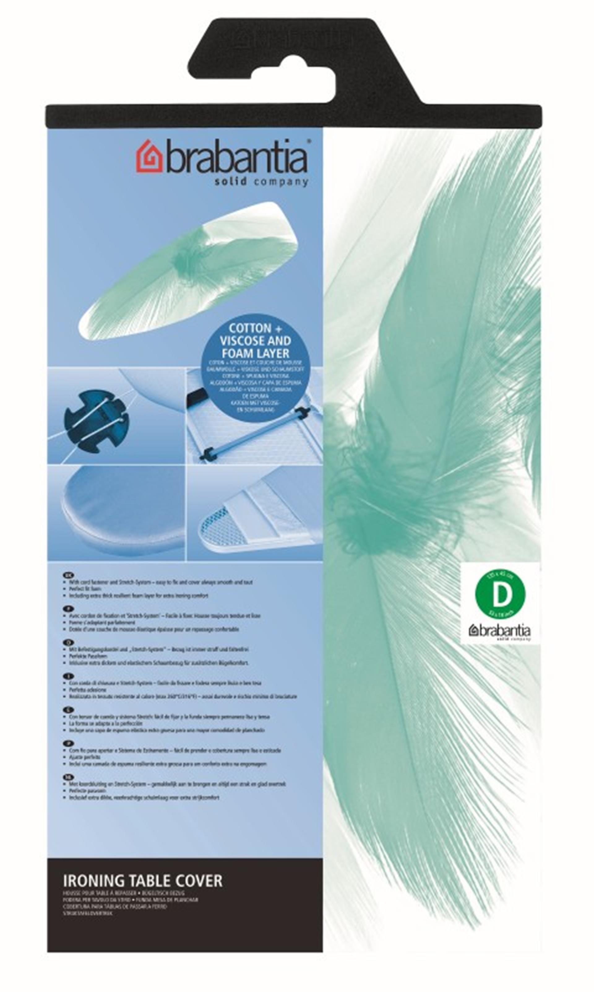 Brabantia overtrek d katoen 135x45 cm