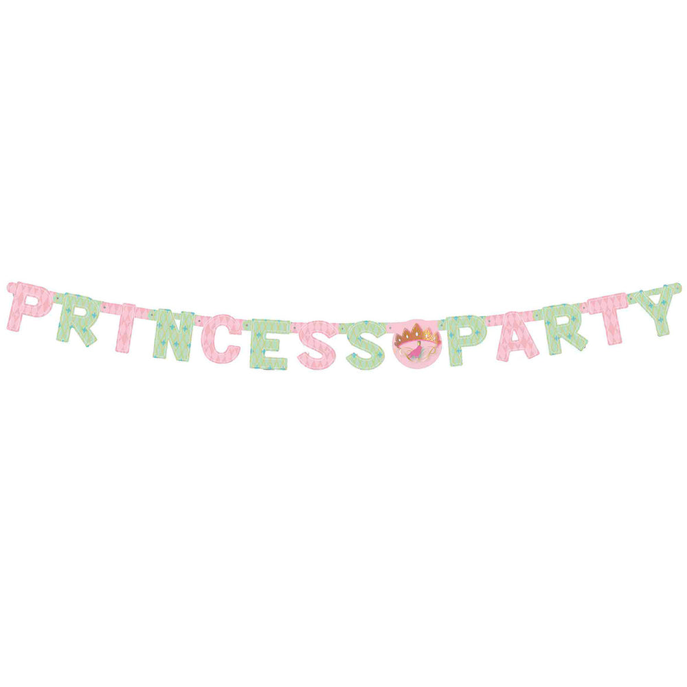 Haza whitebeard letter garland princess party