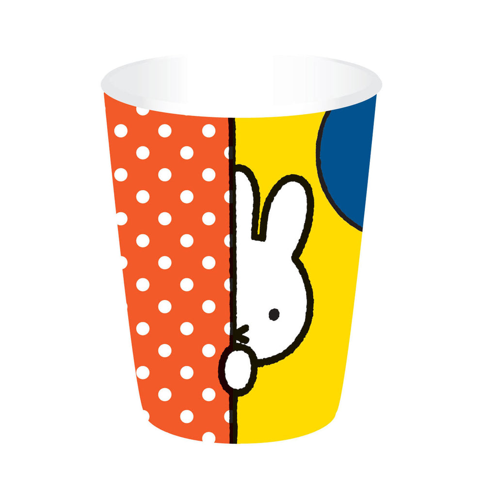 Haza Whitebeard Miffy cups, 8 pc.