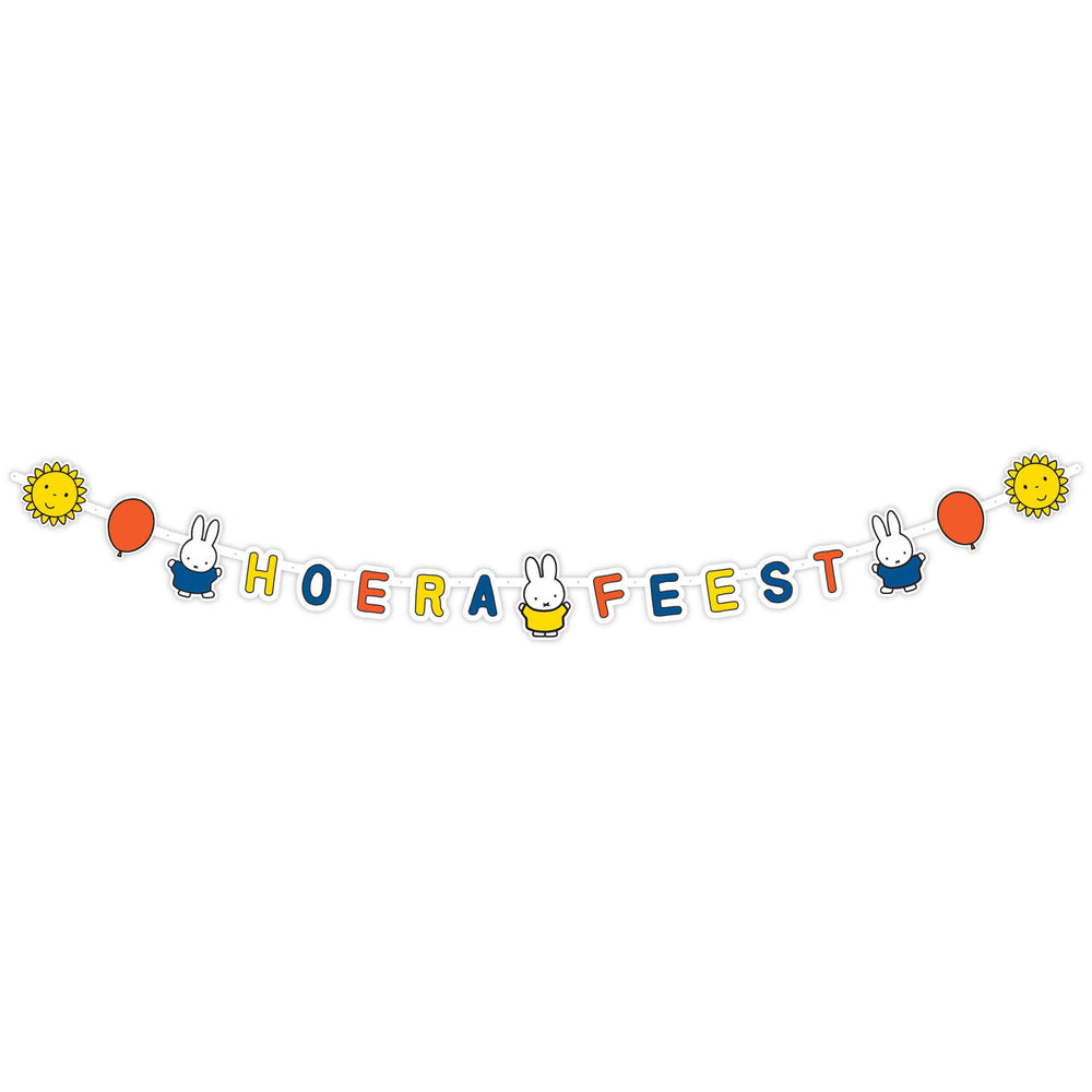 Haza whitebeard bunny letter garland, 10mtr.