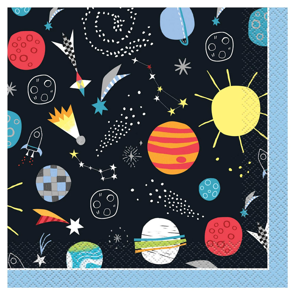 Haza Witbaard Space Napkins, 16 pcs.