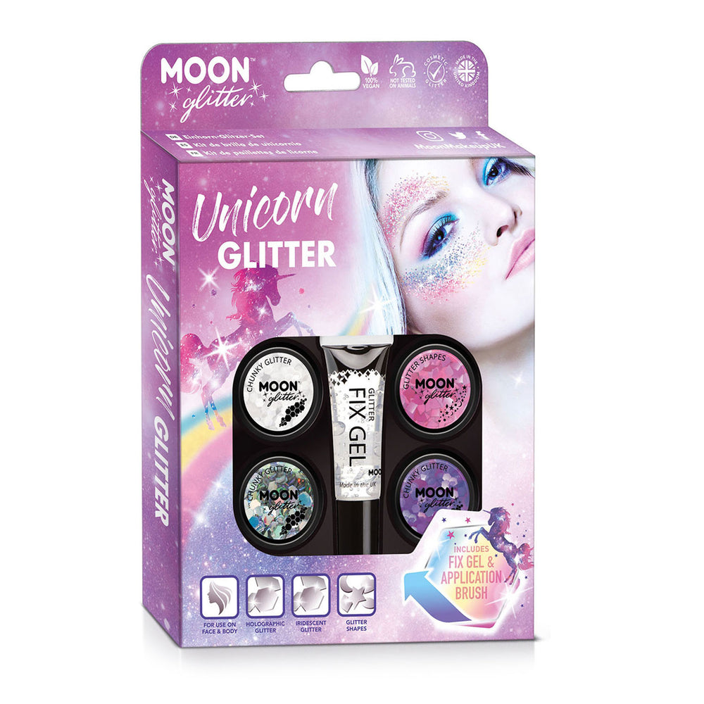 Haza Witbaard Make-up and Glitter Set Unicorn