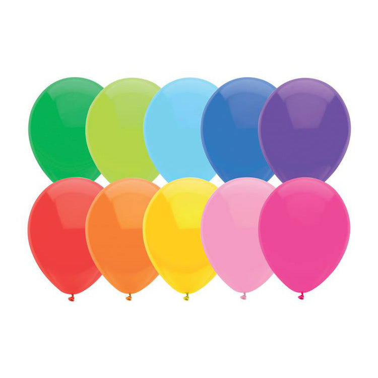 Haza Whitebeard balloons colored, 10 pc.