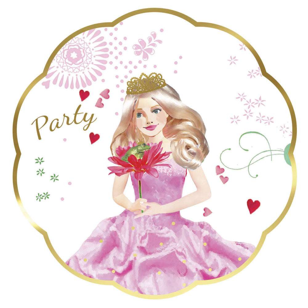 6 Princess Haza Witbaard invitations.