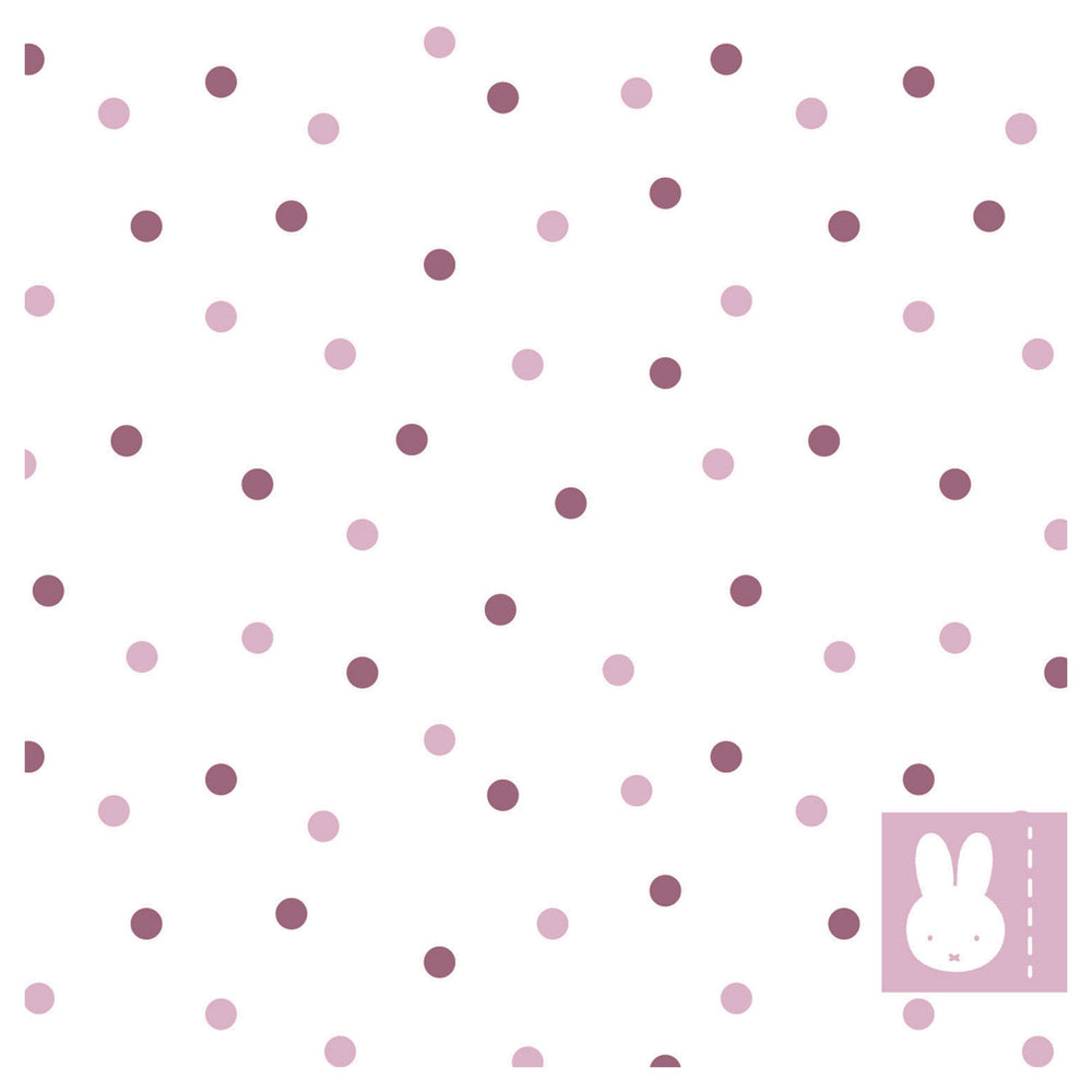 Haza Whitebeard napkins Miffy pink, 20 pc.