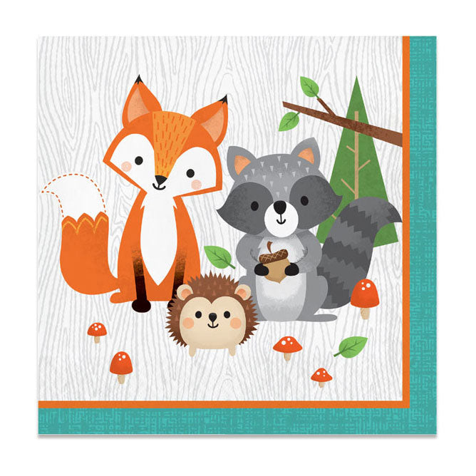 Haza Whitebeard wild ones napkins, 16 pcs.