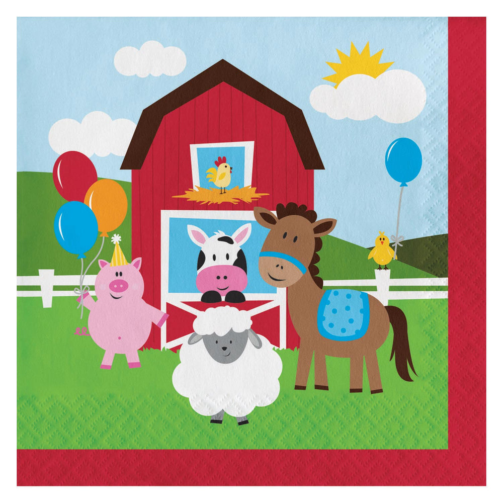 Haza Witbaard Farm Napkins, 18 pcs.