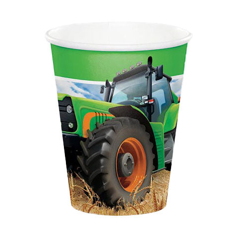 Haza whitebeard tractor cups, 8pcs.