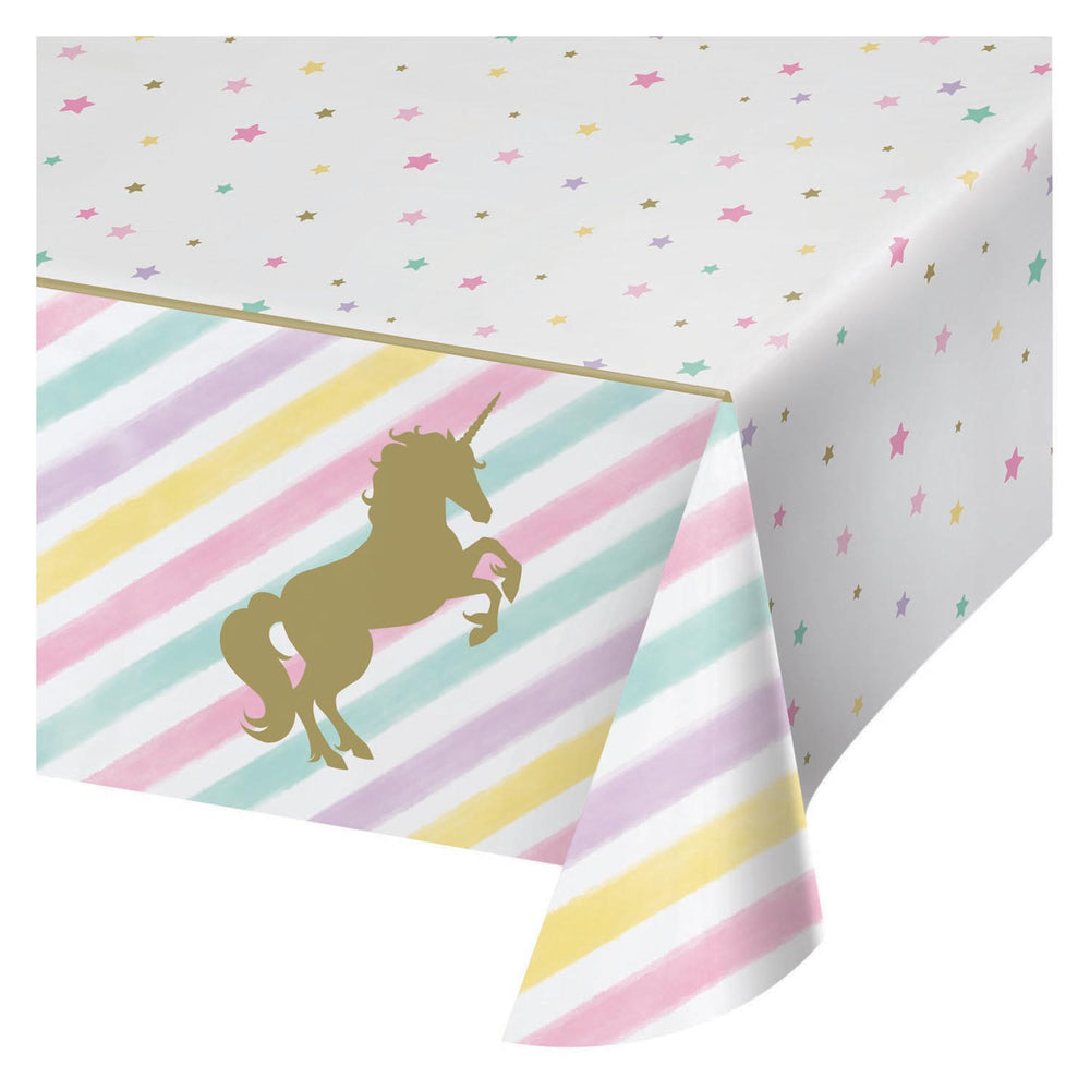 Haza whitebeard unicorn tablecloth