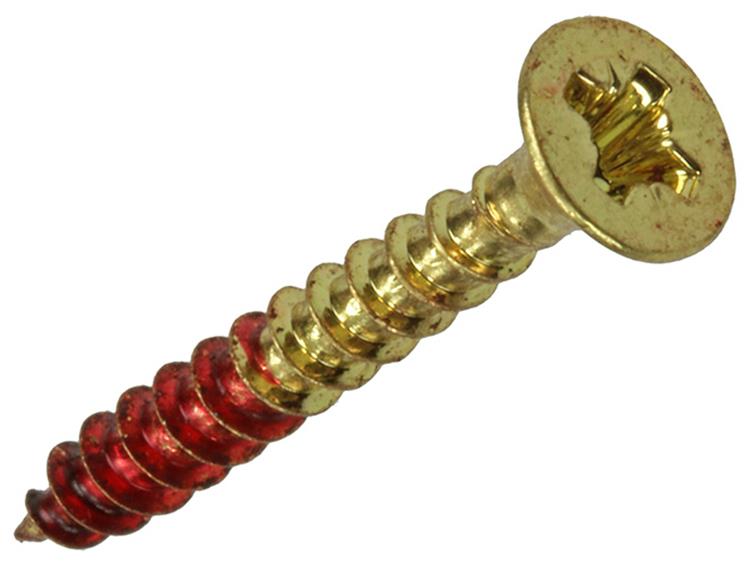 Rotadrill 1039890 - universeelschroef messing vk pzd 4,0x30mm (6) | 6 stuks