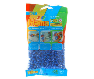 Hama strijkkralen donkerblauw 1000 stuks