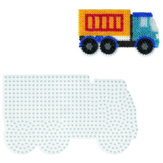 Hama strijkkralenbordje - vrachtwagen