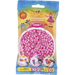 Hama strijkkralen roze 1000 stuks