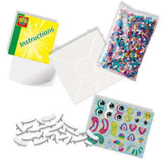 SES Strijkkralenset - FunPins Glitter Dieren