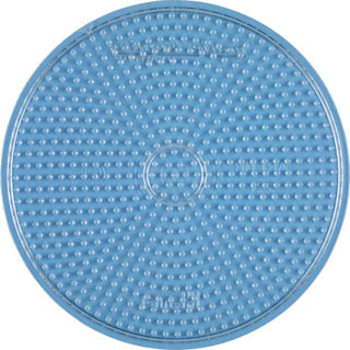 Hama strijkkralen grondplaat rond groot transparant | 5 stuks