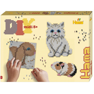 Hama strijkkralen 4000 stuks effectieve dieren
