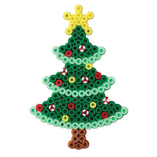 Hama strijkkralen blister pack kerstboom 450 stuks | 6 stuks