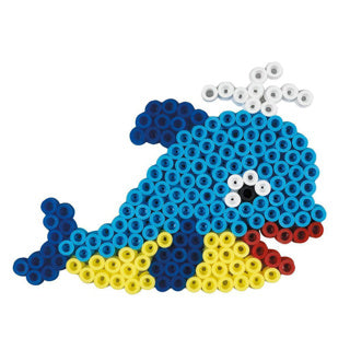 Hama maxi strijkkralen blisterverpakking dolfijn 250 stuks