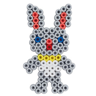 Hama maxi strijkkralen blister pack konijn 250 stuks | 6 stuks
