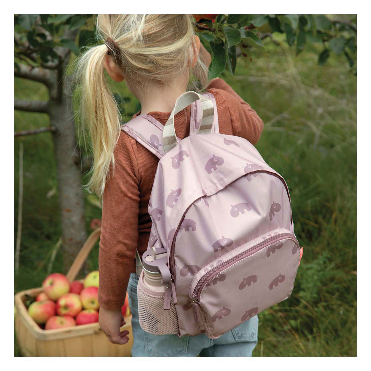 Done by hert kinderrugzak ozzo roze 5 l