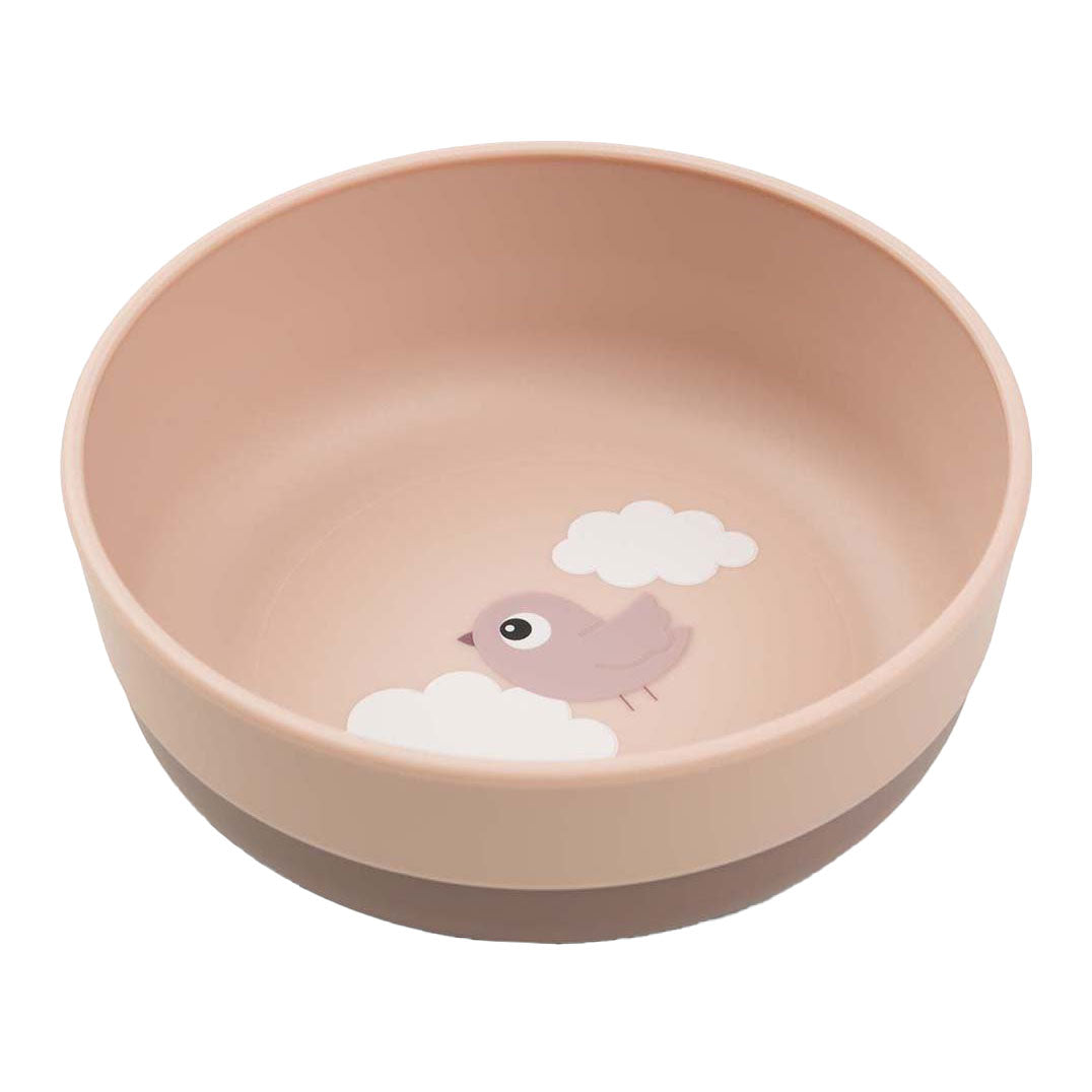Gedaan door hert eetbakje blije wolken roze