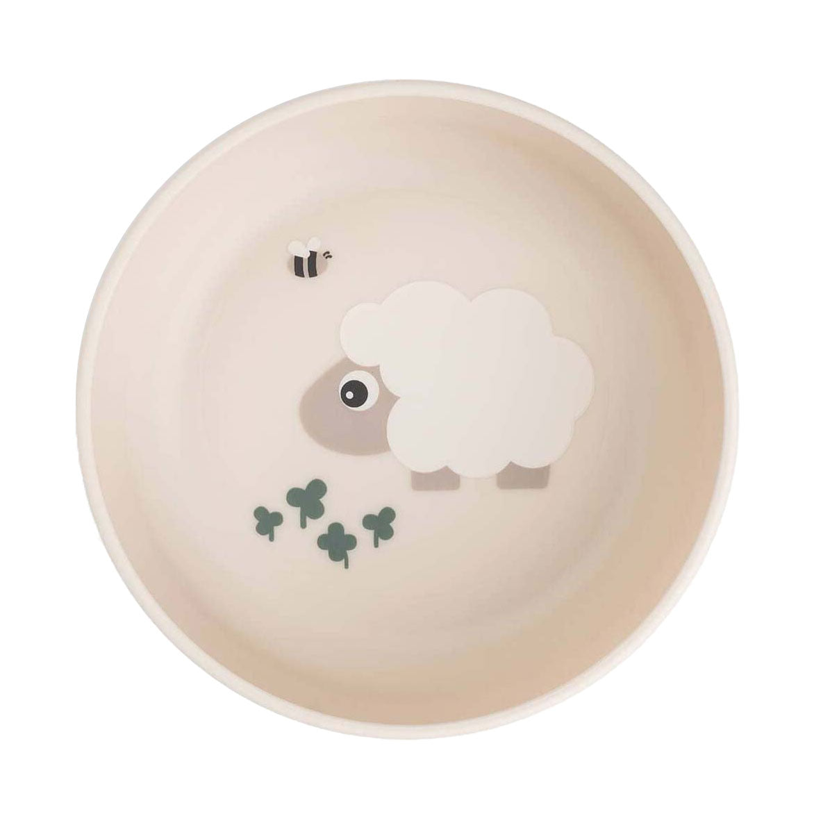 Done by hert eetschaaltje kleine boerderij beige