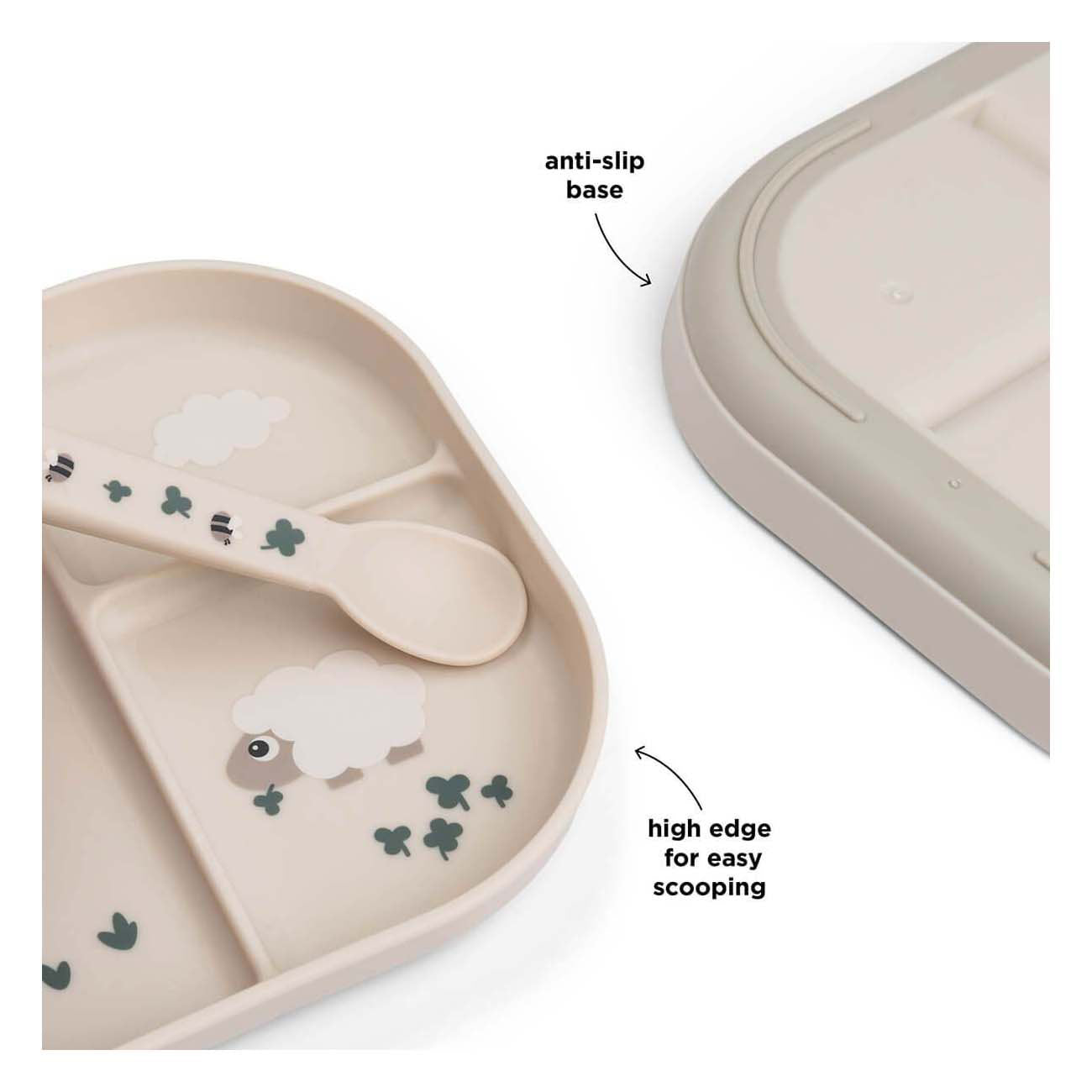 Done by deer herkenningsbord kleine boerderij beige