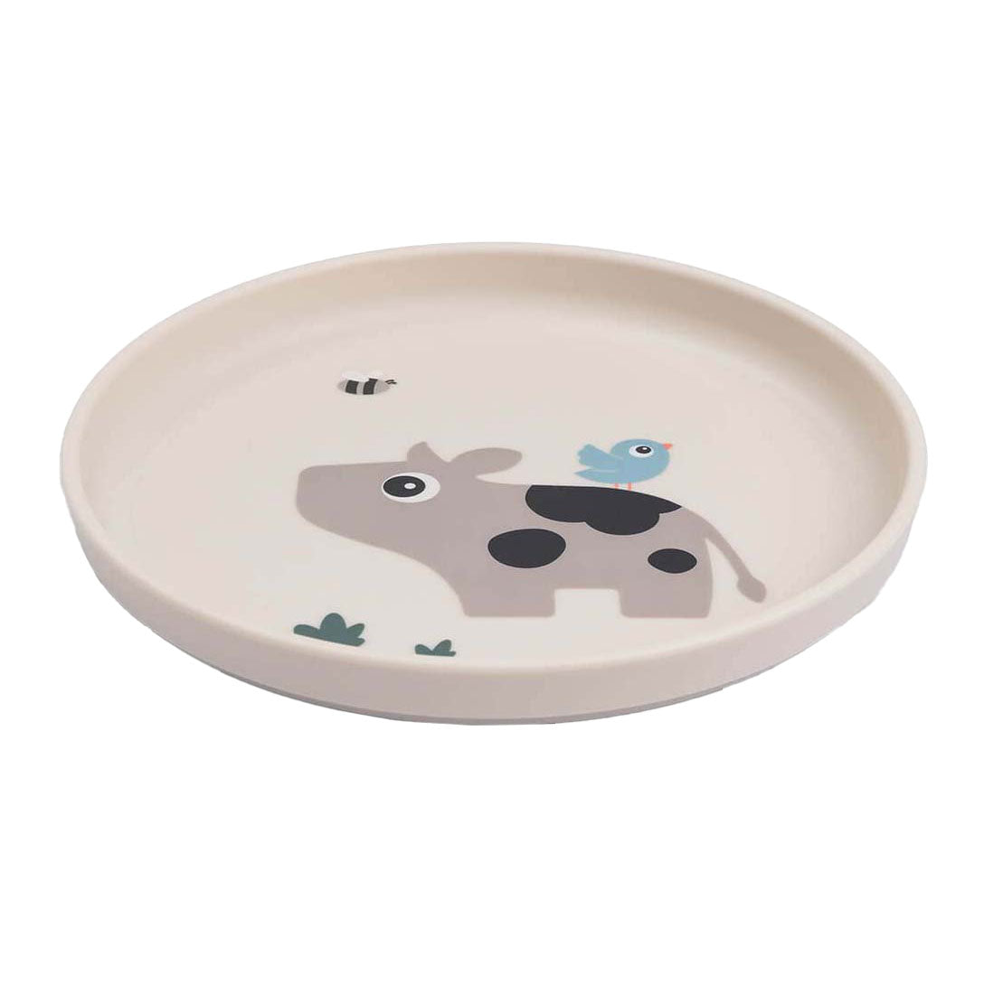 Done by herten kinderbord kleine boerderij beige