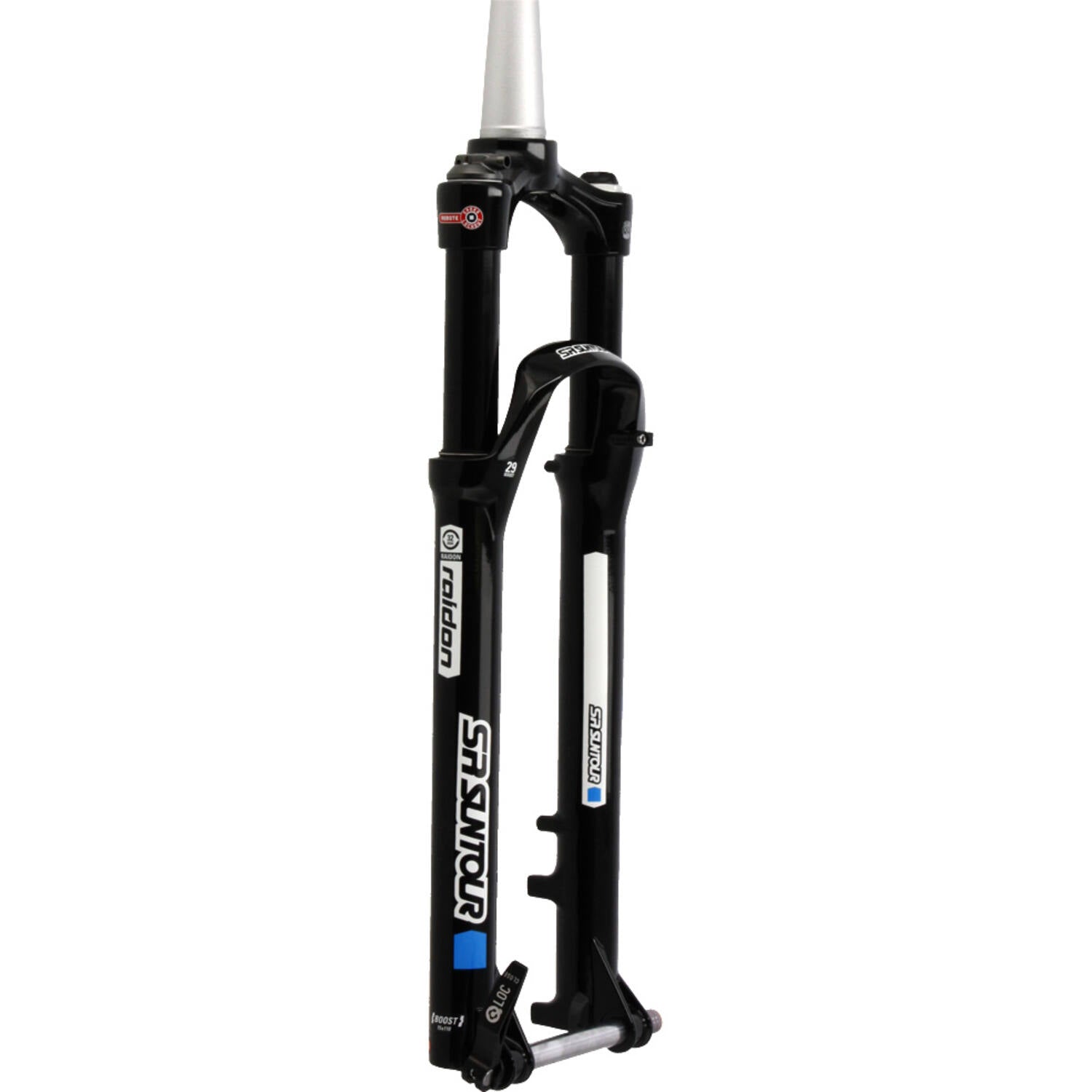 SrSuntour Suntour raidon32 boost voorvork 29 rlr ds glossy zwart