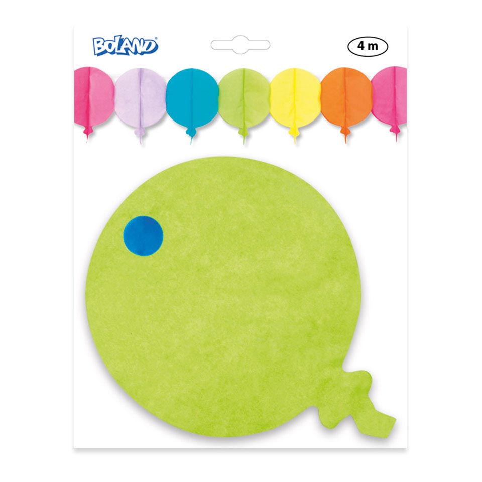 Boland guirlandeballon, 4mtr.