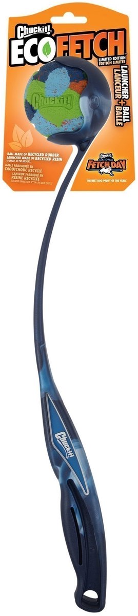 Chuckit ecofetch sportballenwerper werpstok gerecycled