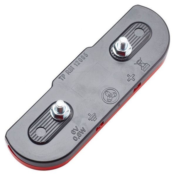 Trelock drager achterlicht ls613 duo plat - 50mm (montageverpakking)