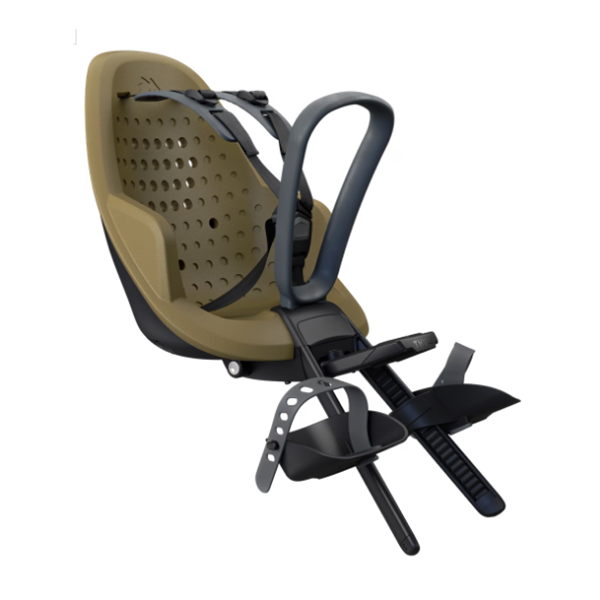 Thule yepp 2 mini - fietsstoeltje - voorzitje - nutria green
