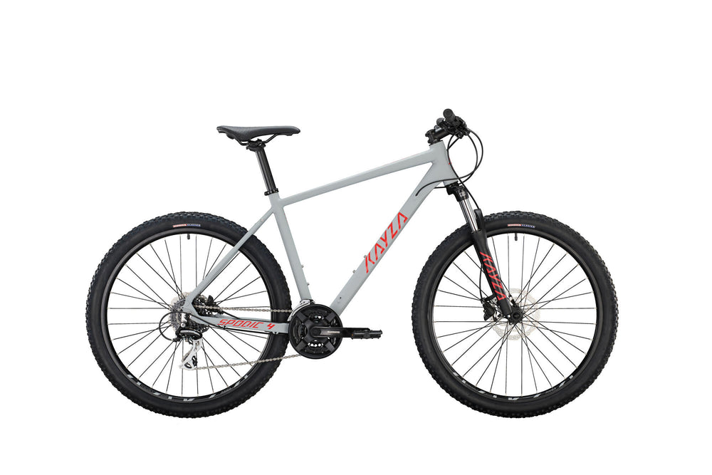 Kayza mtb hardtail spodic 4 mod. 22 bike spod.4 27,5 46 hardt. 24sp grey red