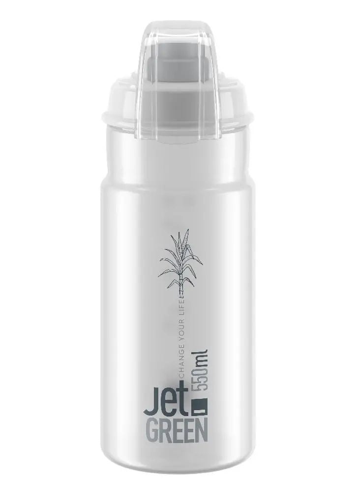 Elite bottle with protective cap jet sugar cane plus transparent 550ml