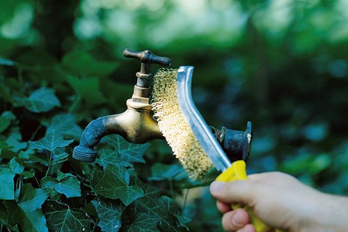 Wolfcraft handdraadborstel | messing | 265mm | 1 stuk - 2716000