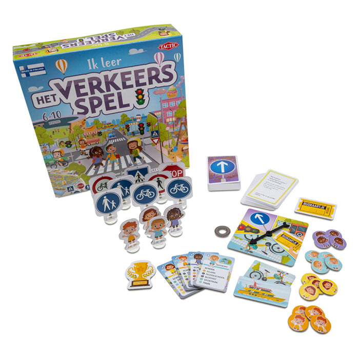 Tactiek ik leer het verkeersspel - educatief spel