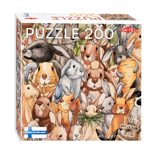 Tactische legpuzzel konijntjes, 200st.
